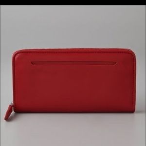 Theyskens theory Paprika red women's wallet
